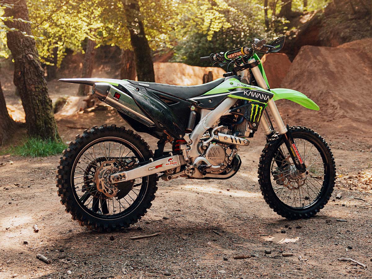 Lextek Stainless Steel Exhaust System for Kawasaki KXF250R (09-16)