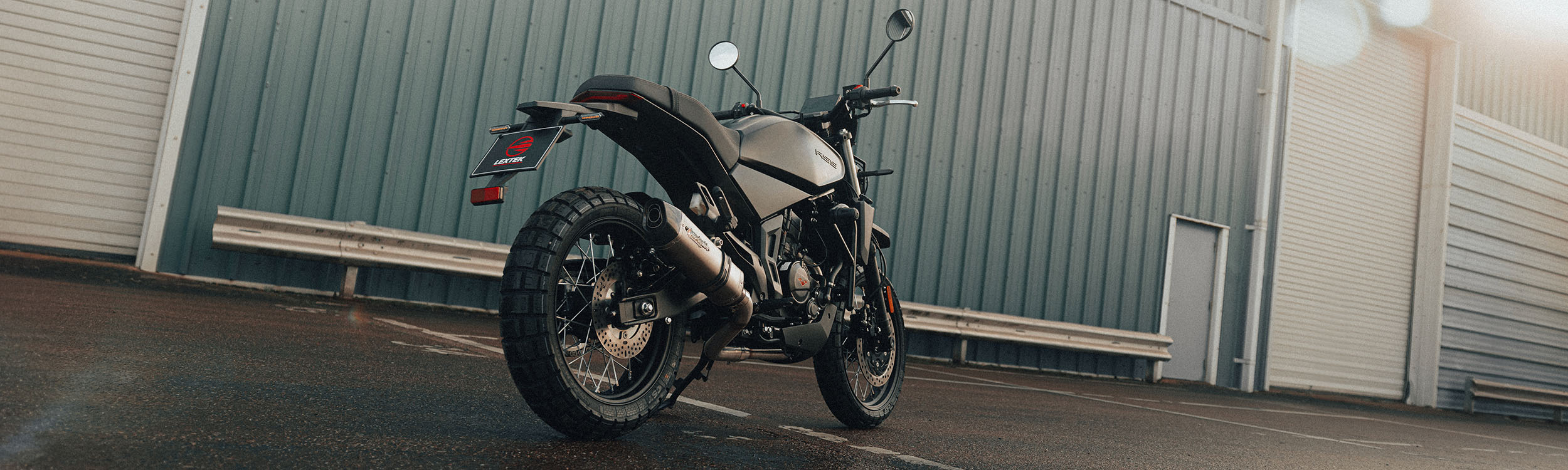 Lextek Stainless Steel VP1 Full Exhaust System for Lexmoto RSS 125 (22-24)
