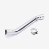 Lextek RP1 Gloss S/Steel Oval Exhaust 400mm with Link Pipe for Kawasaki ZX-10R Ninja (17- )