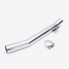 Lextek Stainless Steel RP1 Gloss Oval Exhaust 400mm with Link Pipe