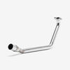 Lextek MP4 S/Steel Megaphone Exhaust System 300mm for Honda SES 125-4 (05-15)