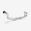 Lextek OP1 Matt S/Steel Exhaust System 350mm for Yamaha T-Max 500 (02-13)