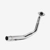 Lextek Stainless Steel Header for GY6 125cc Scooter (Excluding 10inch wheel)