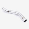 Lextek Stainless Steel Polished Link Pipe for Kawasaki Z800 (13-16)