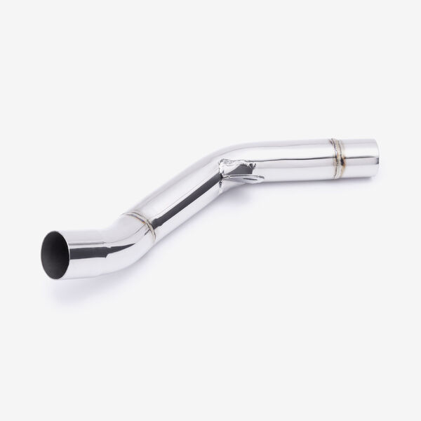 Lextek Stainless Steel Polished Link Pipe for Kawasaki Z800 (13-16)