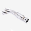 Lextek Stainless Steel De-Cat Link Pipe for Yamaha FZ6 (04-10)