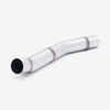 Lextek Stainless Steel YP4 Stubby Exhaust 200mm with Link Pipe for Kawasaki Z750 (07-12)