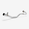 Lextek Stainless Steel OP1 Matt Exhaust System 350mm for Lexmoto Adrenaline (EFI) 125