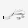 Lextek MP4 S/Steel Megaphone Exhaust 300mm with De-Cat Link Pipe for Yamaha MT-10 (16-)