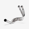 Lextek MP4 S/Steel Megaphone Exhaust System 300mm for Kawasaki ER6, Ninja 650, Z650, Versys 650