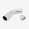 Lextek VP1 Matt S/Steel Exhaust 300mm with Link Pipe for Suzuki SV650 (16-20)