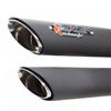 Lextek Black Exhaust System for Harley Davidson Sportster 883/1200 (04-13)