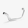 Lextek VP1 Matt S/Steel Exhaust System 300mm for Honda CB125 R (18-22)