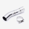 Lextek Carbon Fibre GP8C GP Stubby Exhaust 240mm with Link Pipe