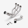 Lextek Stainless Steel Downpipes (Low Level) for Yamaha MT-09 Tracer (13-19)