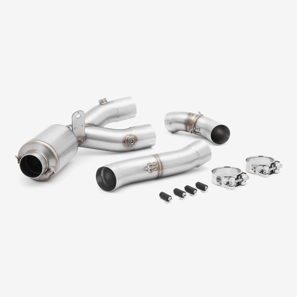 Lextek Stainless Steel De-Cat Link Pipe for Yamaha MT-10 (16-22)