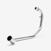 Lextek AC1 Polished Classic Exhaust System 350mm for Lexmoto Tempest GT 125