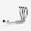 Lextek Stainless Steel RP2 Gloss Oval Exhaust System 300mm for Kawasaki Z H2 (20-23)