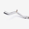 Lextek Stainless Steel Downpipes for Yamaha R7 (21-24) High Level Pillion Mounted