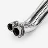 Lextek Stainless Steel Downpipes for Kawasaki Ninja 650 (21-24)