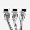 Lextek Stainless Steel Exhaust Downpipe for Speed Triple (11-15)