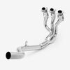 Lextek Chrome Stainless Steel OP4 200mm Exhaust System for Triumph Daytona 660 2024-2026