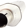 Lextek Matt S/Steel SP1 Hexagonal Exhaust Silencer 51mm