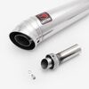 Lextek Stainless Steel MP4 Megaphone Exhaust Silencer 300mm 51mm