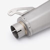 Lextek Matt Stainless Steel XT10 Exhaust Silencer 210mm 60mm