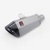 Lextek Matt Stainless Steel XP10 Exhaust Silencer 210mm with Carbon Tip 51mm