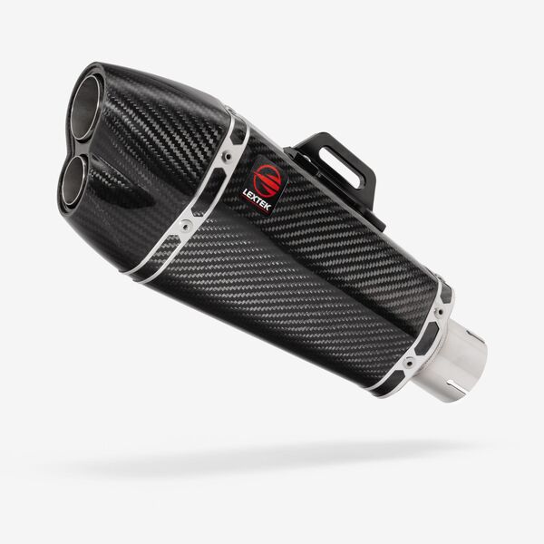 Lextek Carbon Fibre XP13C Exhaust Silencer 210mm 51mm