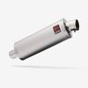Lextek Stainless Steel OP1 Matt Exhaust 350mm with Link Pipes for Honda CBR1100XX Blackbird (96-07)