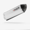 Lextek 2 x Stainless Steel S41 Exhaust Silencer 4 Bolt Fixing