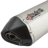 Lextek Matt Stainless Steel ST1 Exhaust Silencer 300mm 60mm