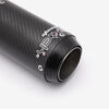 Lextek Carbon Fibre CP8C Exhaust Silencer 150mm 51mm