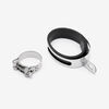 Lextek Chrome Stainless Steel OP4 Exhaust Silencer 200mm 51mm