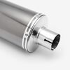 Lextek Dark Tint Stainless Steel OP15 Exhaust Silencer 200mm 51mm