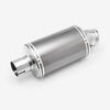 Lextek Dark Tint Stainless Steel OP15 Exhaust Silencer 200mm 51mm