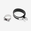 Lextek Dark Tint Stainless Steel OP15 Exhaust Silencer 200mm 51mm