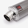 Lextek Dark Tint Stainless Steel OP16 Exhaust Silencer 250mm 51mm