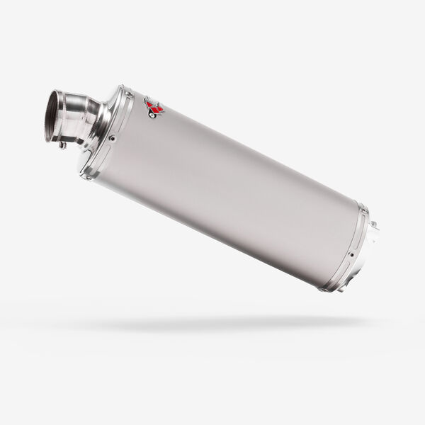 Lextek Matt Stainless Steel O32 Exhaust Silencer (3 Bolt)