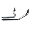 Lextek Chrome Exhaust System for Harley Davidson Sportster 883 / 1200 (04-13)