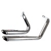Lextek Chrome Exhaust System for Harley Davidson Sportster 883 / 1200 (04-13)