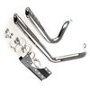 Lextek Chrome Exhaust System for Harley Davidson Sportster 883 / 1200 (04-13)