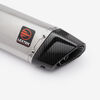 Lextek Polished Stainless Steel SP4L 300mm Exhaust Silencer 51mm (Left Hand)