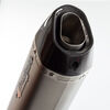 Lextek Matt Stainless Steel VP1L Exhaust Silencer 300mm with Carbon Tip 51mm (Left Side)