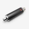Lextek Carbon Fibre OP8CL Oval Exhaust Silencer 350mm 51mm