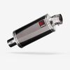 Lextek LH Race Dark Tint Stainless Steel OP16 Full Exhaust System 250mm for Honda CB500 (93-03)