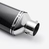 Lextek Carbon Fibre ST6C Exhaust Silencer 300mm 60mm