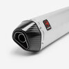 Lextek Matt Stainless Steel SA1 Exhaust Silencer 37mm